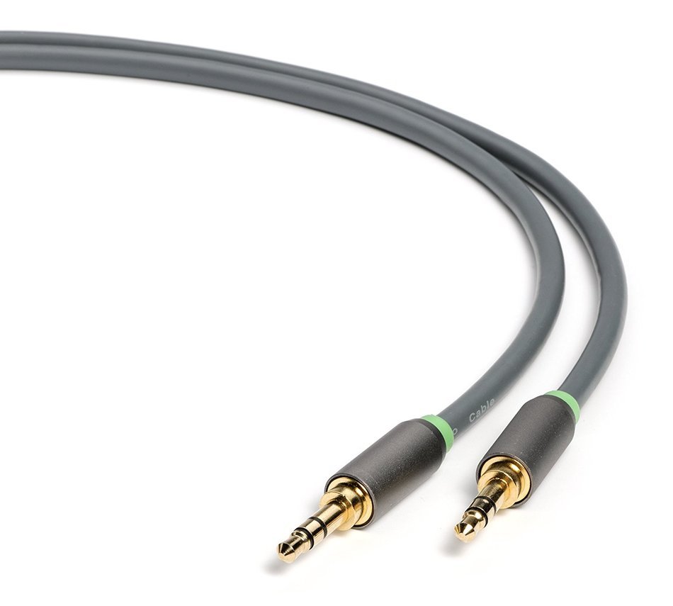 Aurum Cables Male to Male 3.5mm Universal Gold Plated Auxiliary Audio Stereo Cable for iPhone, iPad, iPod, Kindle... N20