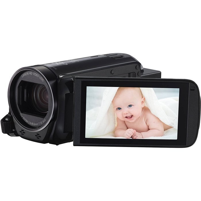 Canon VIXIA HF R700 57x Zoom Full HD 1080p Video IS Digital Camcorder (Black) + 32GB Card + Case + Tripod + Digital...