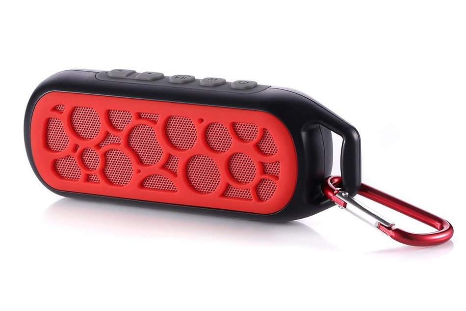 SNEED-Outdoor sports waterproof and shockproof wireless Bluetooth speakers , red