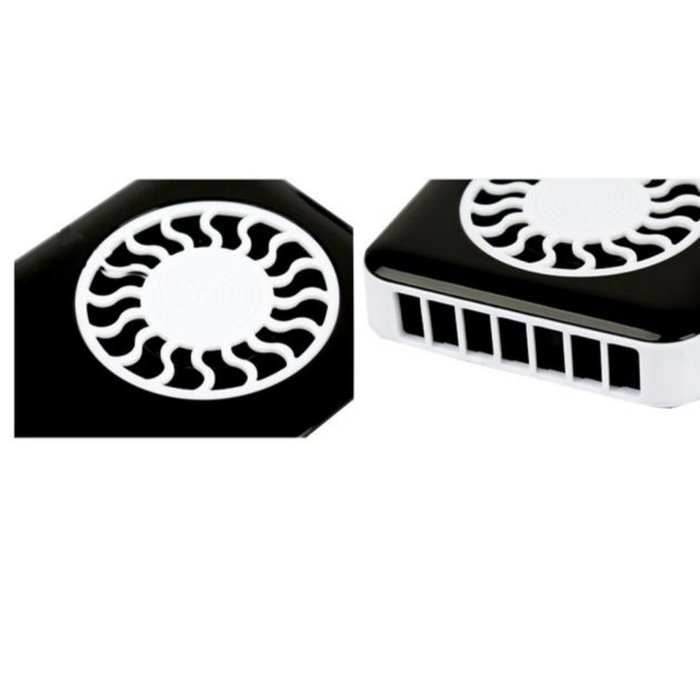Wensltd Portable Handheld USB Fan Air-Circulator Rechargeable Battery Mini Cooler (White) N6