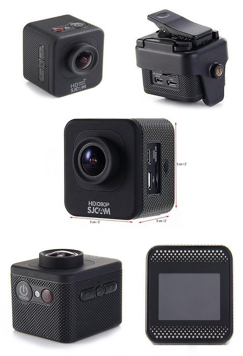 SJCAM M10 WIFI Version Novatek 96655 12MP 1080P Cube Mini Sports Action Camera - 1.5 inchLCD 170 Degree Wide Lens... N5
