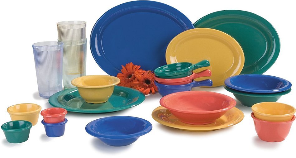 Carlisle 085252 Melamine Smooth Ramekin, 2 oz Capacity, Sunset Orange (Case of 72) N5