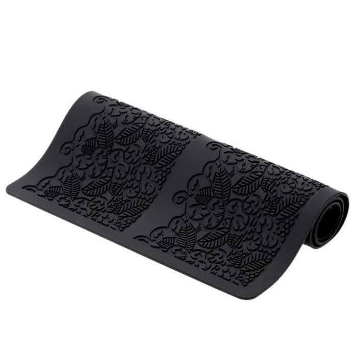 Garwarm Cake Decorating Tools Fondant Lace Silicone Mat Cake Decorating Molds 15.78 inches