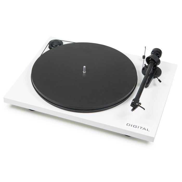 Pro-Ject Essential II Digital DC Turntable (White) N2