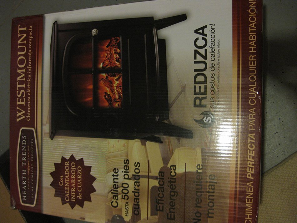 Westmount Compact Infrared Electric Fireplace N3