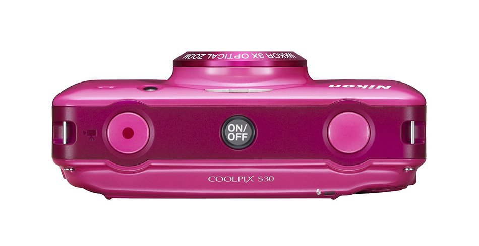 Nikon COOLPIX S30 10.1 MP Digital Camera with 3x Zoom Nikkor Glass Lens and 2.7-inch LCD (Blue) N8