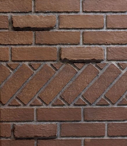 Ceramic Fiber Liner for 36 inch Luxury Fireplaces - Banded Brick