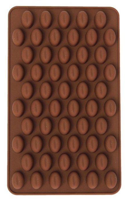 BleuMoo Coffee Bean Silicone Mould Cake Chocolate Jelly Candy Soap Baking Mold