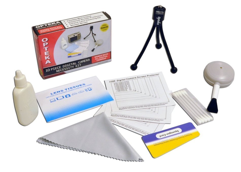 Opteka Deluxe "Skaters" Package (Includes the OPT-SC37FE Platinum Series 0.3X HD Ultra Fisheye Lens, X-GRIP Camcorder...