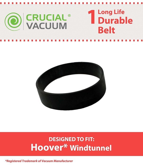 1 Hoover WindTunnel Vacuum Cleaner Agitator Belt; Replaces Part# 40201160, 38528033, AH20080, 38528058, 38528057...
