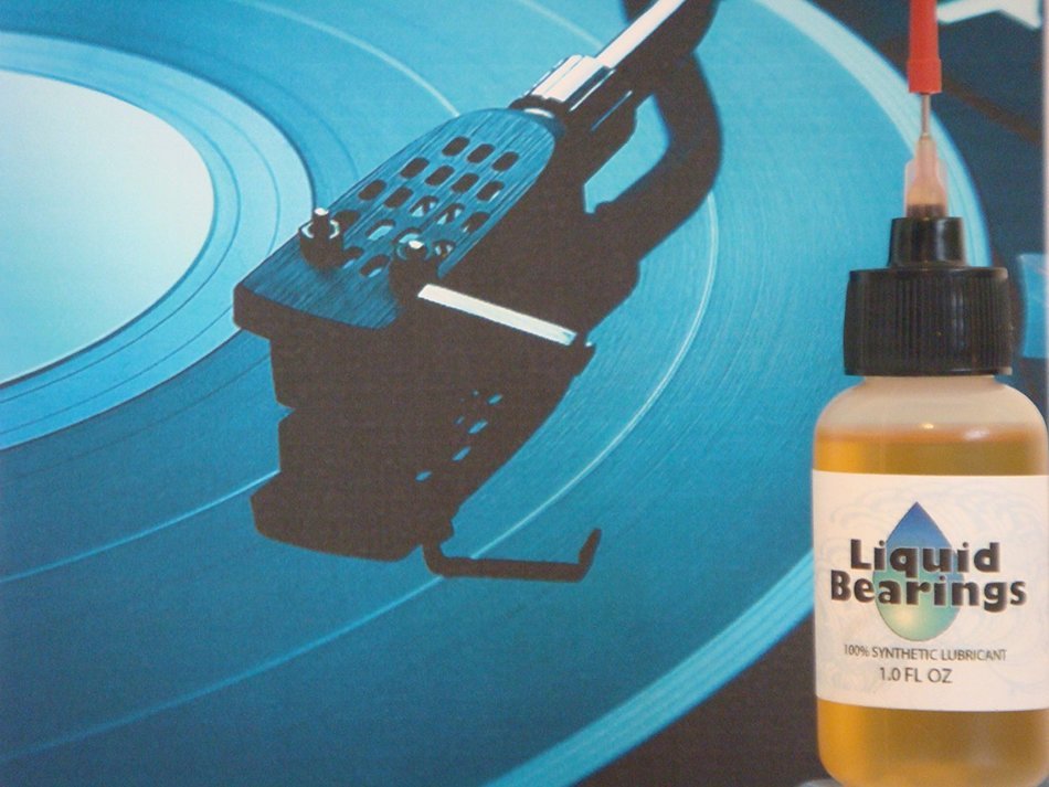 Liquid Bearings 100%-synthetic Oil for all turntables, Provides Superior Lubrication and smoother, quieter operation! N3