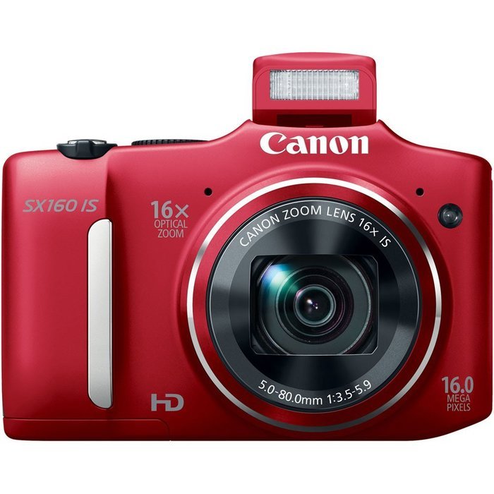 Canon PowerShot SX160 IS 16.0 MP Digital Camera (Old Model) with 16x Wide-Angle Optical Image Stabilized Zoom...