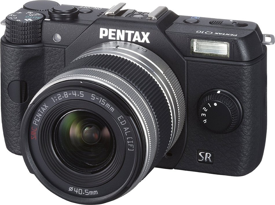 Pentax Interchangeable Lens Mirror Q10 Zoom Lens Kit [Standard Zoom 02 Standard Zoom] Silver Q10 Lenskit Silver...