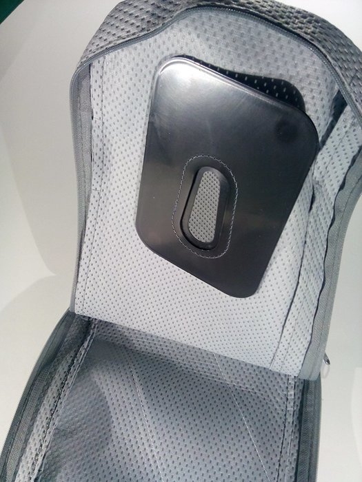 Oreck Vacuum Outer Bag Light Gray / Black / White Plus