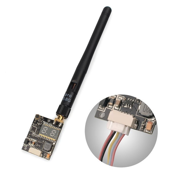 AKK FPV 40Ch 600mW Mini AV Transmitter with Race Band for Aerial Photography