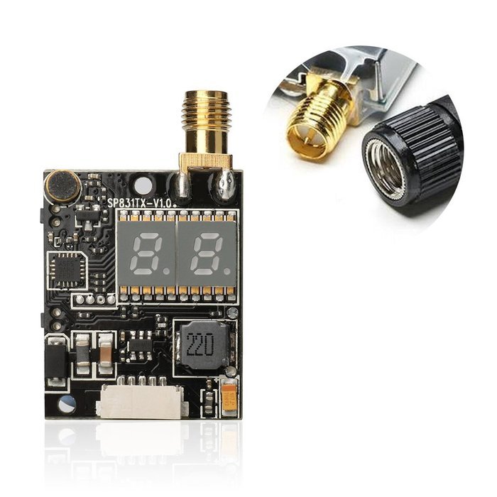 AKK FPV 40Ch 600mW Mini AV Transmitter with Race Band for Aerial Photography N2