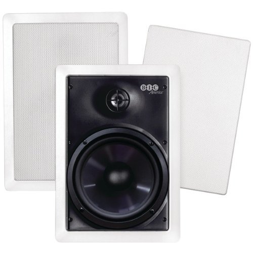 BIC AMERICA M-PRO6W 6.5" Weather-Resistant In-Wall Speaker