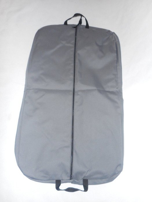36 Inch Garment Bag 600 Denier Polyester,two Pockets,carry on Bag Made in U.s.a. (Gray) N16