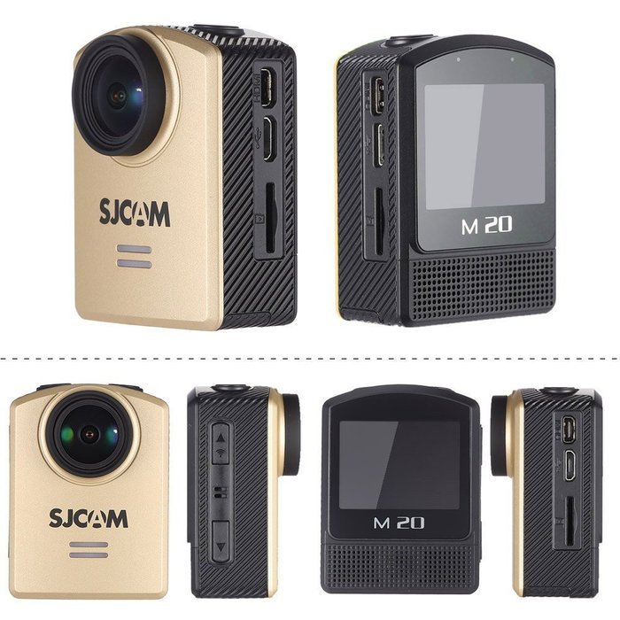 SJCAM M20 Sports Action Camera 4K 24fps 1080P 60fps Full HD Novatek NTK96660 16MP 166&deg;Wide Angle Waterproof 30M... N34