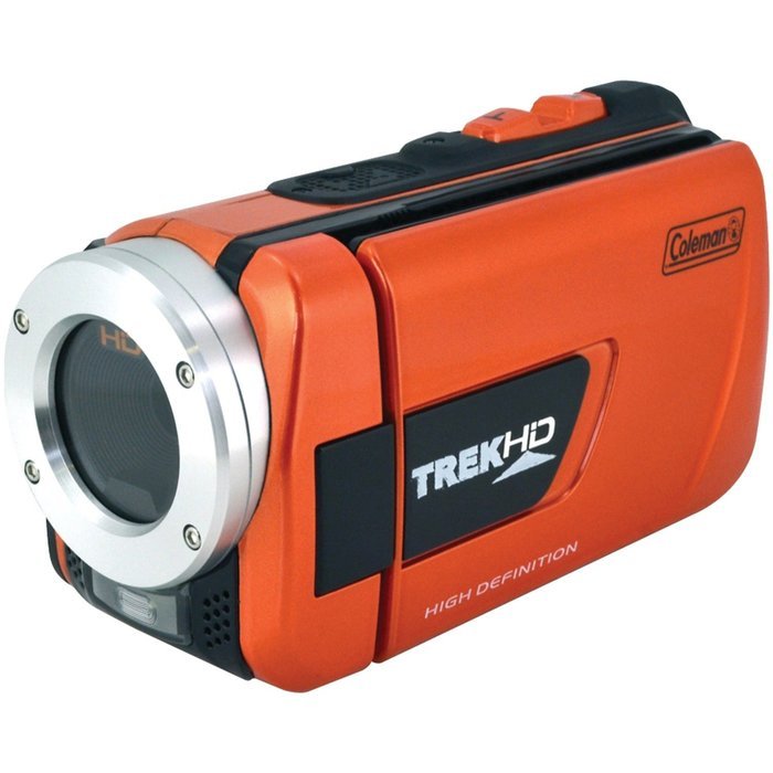 Coleman Trek CVW16HD-O 1080p Full HD Digital Waterproof Video Camera with 1x Optical Zoom with 3.0-Inch LCD Screen...