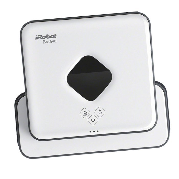 iRobot Braava 375t Floor Mopping Sweeping Cleaning Robot w/ MicroFiber Cloths N3