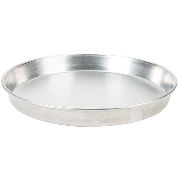 American Metalcraft HC80182 18" x 2" Hard Coat Anodized Aluminum Straight Sided Deep Dish Pizza Pan