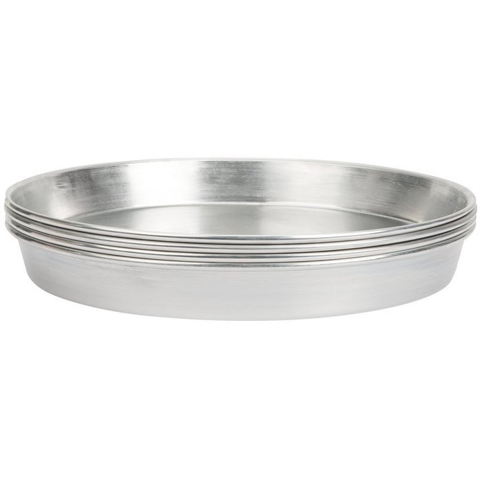 American Metalcraft HC80182 18" x 2" Hard Coat Anodized Aluminum Straight Sided Deep Dish Pizza Pan N2