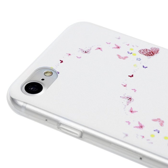 iPhone 7 Case (4.7 inch) Cute Digital Print Colorful Hard PC Back Shell Bumper Ultra Thin Slim Fit Clear Full... N7