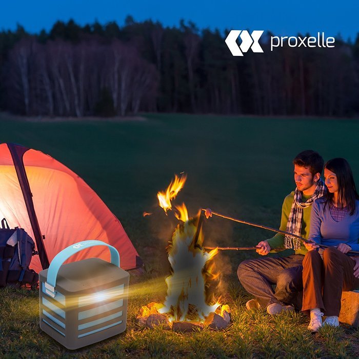 Portable Wireless Bluetooth Speaker with Built-In Powerbank Plus 2 USB Ports - Get Epic Audio Wherever You Go.... N17