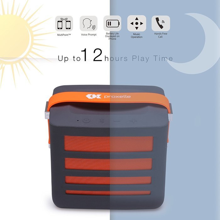 Portable Wireless Bluetooth Speaker with Built-In Powerbank Plus 2 USB Ports - Get Epic Audio Wherever You Go.... N19