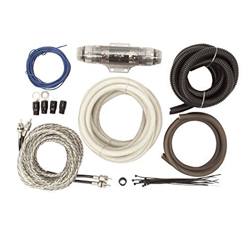 Lightnng Audio By Rockford Fosgate LA-4I Amplifier Power Kit with RCA N3