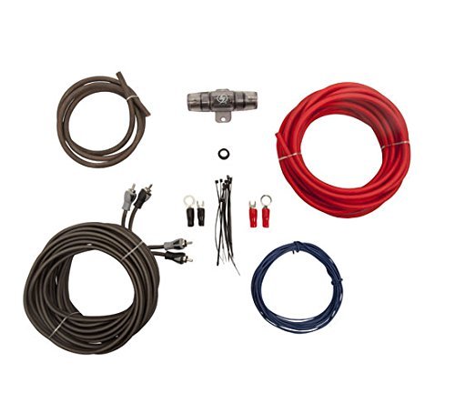 Lightnng Audio By Rockford Fosgate LA-4I Amplifier Power Kit with RCA N4
