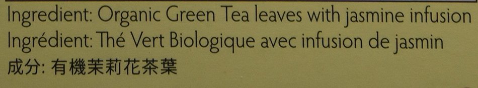 Prince of Peace Organic Green Tea Jasmine - 100 Tea Bags N2