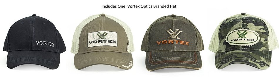 Vortex Optics SPR-1303 Spitfire 3x Prism Scope with EBR-556B Reticle (MOA), and FREE Vortex Baseball Hat N4