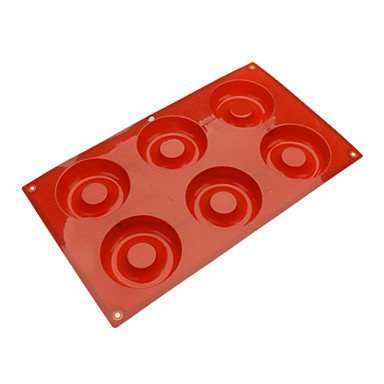 Sher Donut Shaped Silicone Cake Cookie Mould