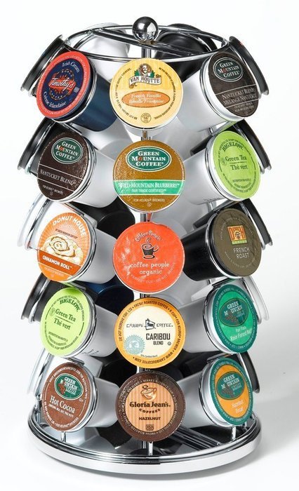 K-Cup Carousel Tree in Chrome by Nifty