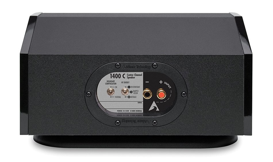 Atlantic Technology 1400C-GLB Center Channel Speaker (Single, Gloss Black) N2