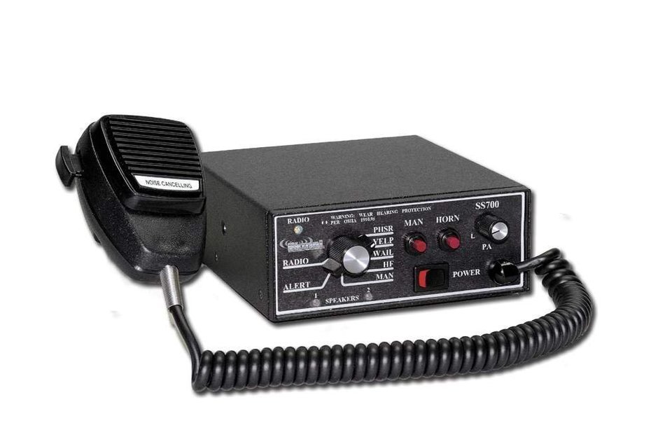 Signal Vehicle Products Full Feature 200 Watt Dash Mount Siren Amplifier
