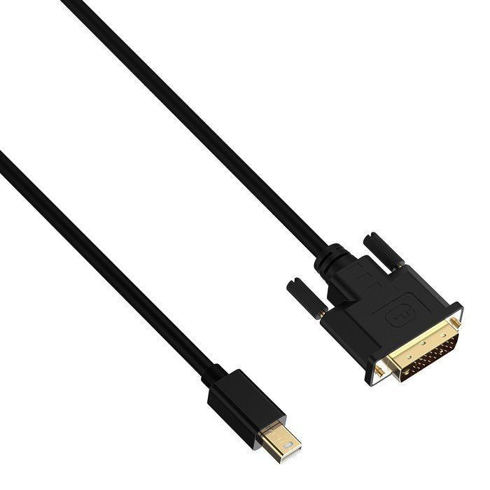 Mini DP to DVI, Rankie 6FT Gold Plated Mini DisplayPort (Thunderbolt Port Compatible) to DVI Cable - R1103 N9