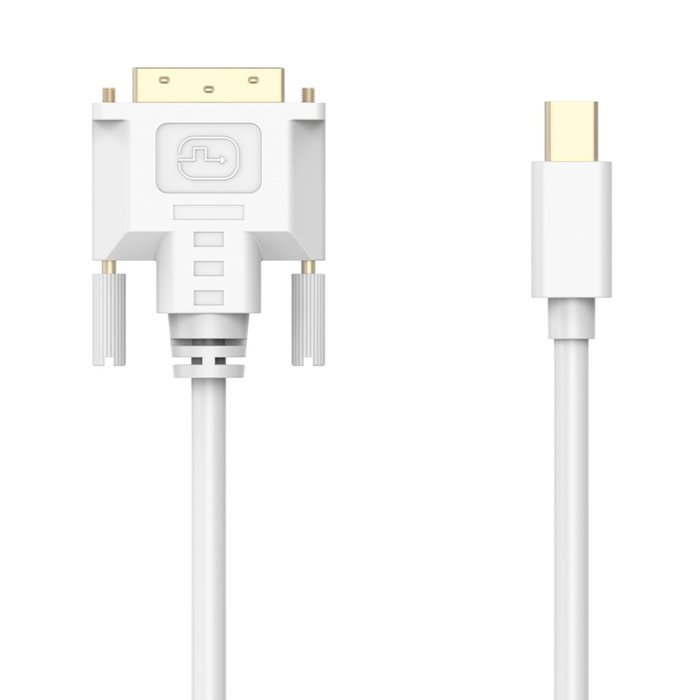 Mini DP to DVI, Rankie 6FT Gold Plated Mini DisplayPort (Thunderbolt Port Compatible) to DVI Cable - R1103 N11