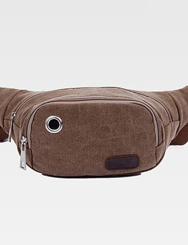 SB@Outdoor Pockets Stylish Casual Men Canvas Messenger Bag Multifunction Pockets Portable Running Sports Package...