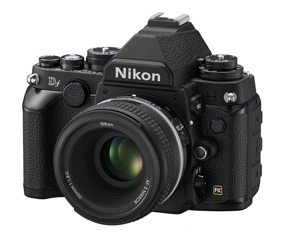 Nikon Df 16.2 MP CMOS FX-Format Digital SLR Camera with AF-S NIKKOR 50mm f/1.8G Special Edition Lens (Silver) N9