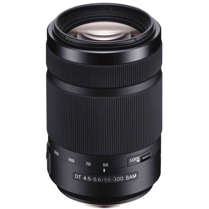 Sony Alpha A77 II Wi-Fi Digital SLR Camera Body with 55-300mm Lens + 64GB Card + Case + Flash + Battery & Charger... N2