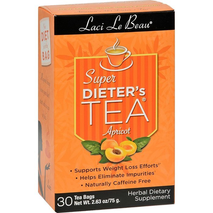 Laci Le Beau Super Dieter's Tea, Peppermint, 60-Count Box N6
