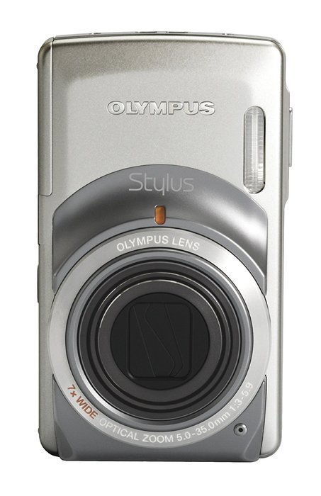 Olympus Stylus 7010 12MP Digital Camera with 7x Dual Image Stabilized Zoom and 2.7 inch LCD (Silver) N6