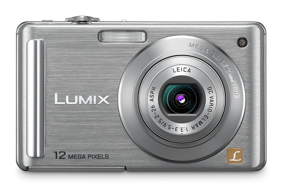 Panasonic Lumix DMC-FS25 12MP Digital Camera with 5x MEGA Optical Image Stabilized Zoom and 3 inch LCD (Silver)