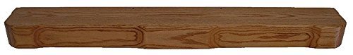 #1005 Ranch Beam Fireplace Mantle Oak Unfinished (stain and finish to match your d&eacute;cor) (5x9x60)