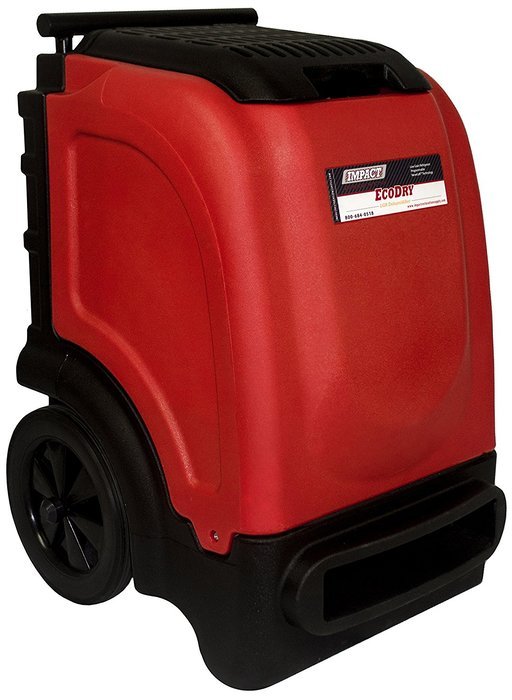 EcoDry Red Commercial Dehumidifier 110 Pint LGR by Impact Restoration Supply N2