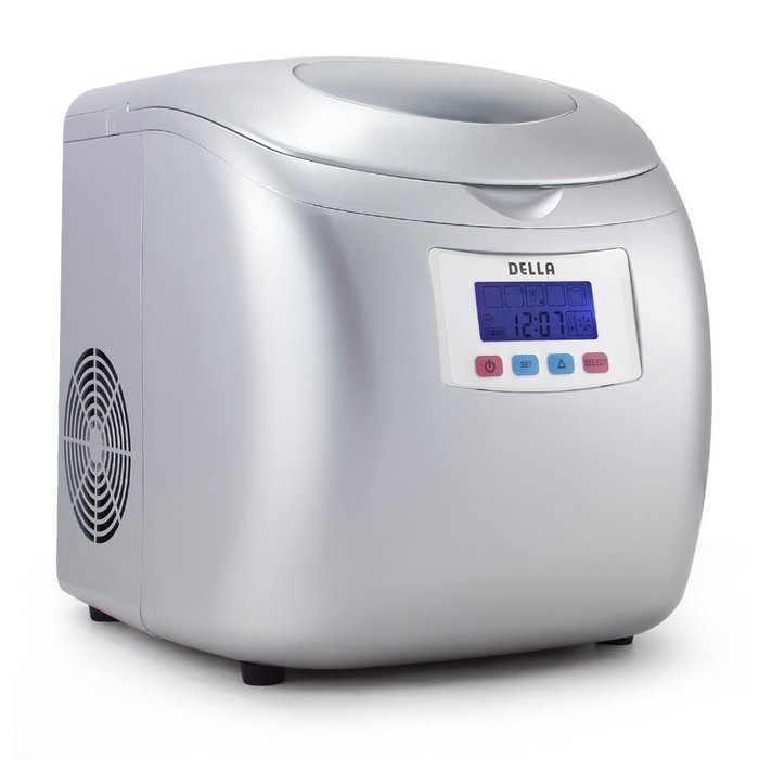 Della Portable High Capacity Household Ice Maker w/LCD Display Yield Up ...