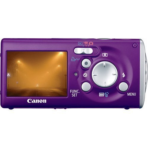 Canon Powershot SD30 5MP Digital Elph Camera with 2.4x Optical Zoom (Rockstar Red) N9